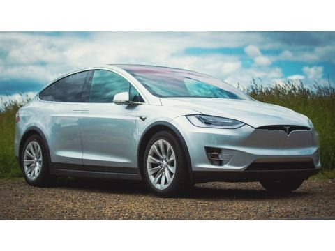 Silver Metallic 2017 Tesla Model X 75D