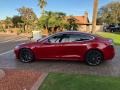 Tesla Model S P100D Red Multi-Coat photo #25