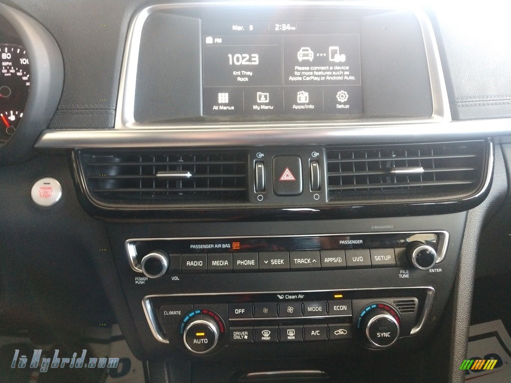 2017 Optima Hybrid - Platinum Graphite / Black photo #26 2017 Optima Hybrid - Platinum Graphite / Black photo #26