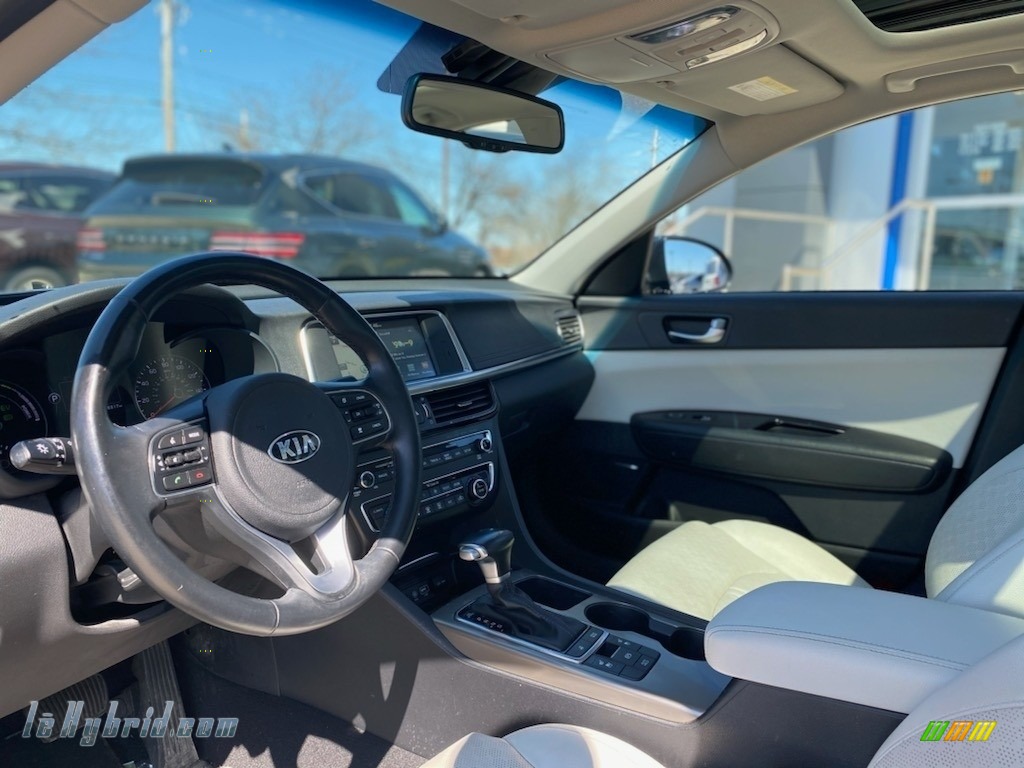 2017 Optima EX Hybrid - Horizon Blue / Black photo #3 2017 Optima EX Hybrid - Horizon Blue / Black photo #3