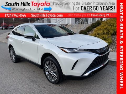 Blizzard White Pearl 2021 Toyota Venza Hybrid XLE AWD