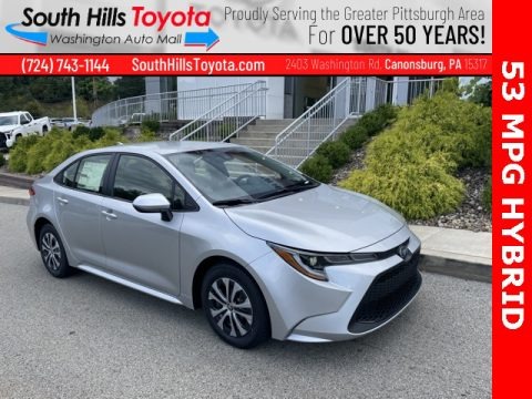 Classic Silver Metallic 2022 Toyota Corolla LE Hybrid