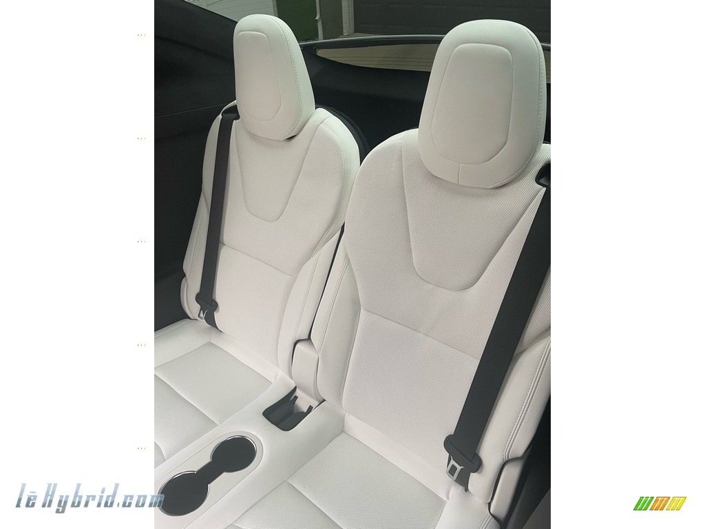 2022 Model X AWD - Pearl White Multi-Coat / White/Black photo #13