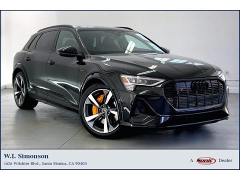 Brilliant Black 2022 Audi e-tron S Premium Plus quattro Sportback