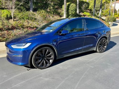 Deep Blue Metallic 2022 Tesla Model X AWD