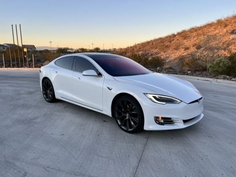 Pearl White Multi-Coat 2018 Tesla Model S 100D