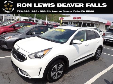 Snow White Pearl 2017 Kia Niro EX Hybrid