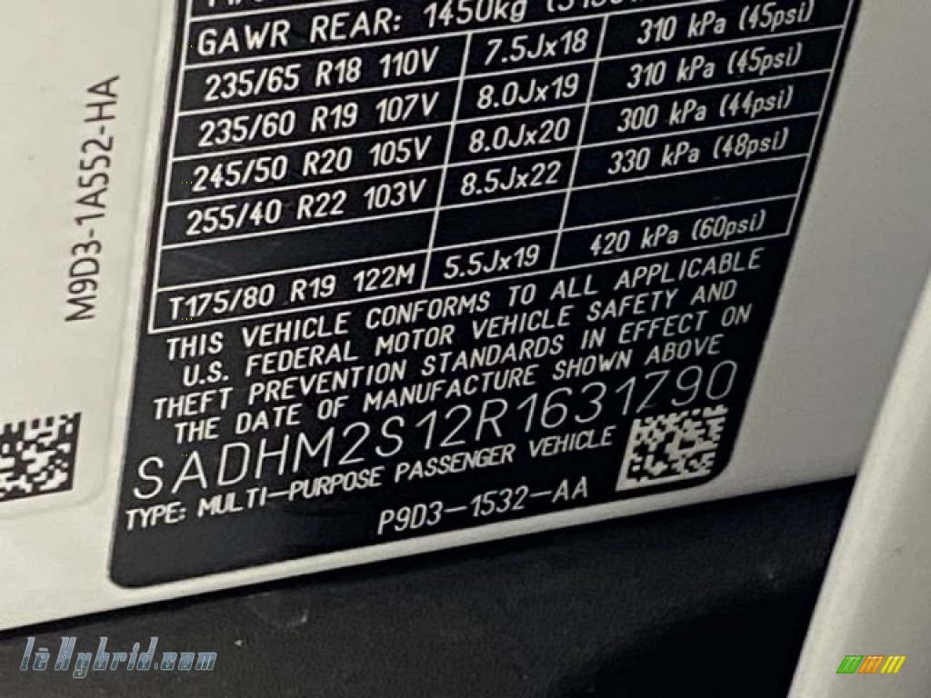 2024 I-PACE R-Dynamic HSE AWD - Fuji White / Siena Tan w/Vintage Tan Stitching photo #25