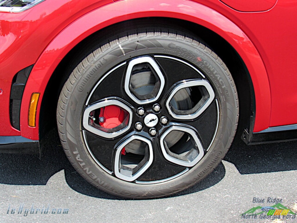 2023 Mustang Mach-E GT eAWD - Rapid Red Metallic / Black Onyx/Copper photo #9
