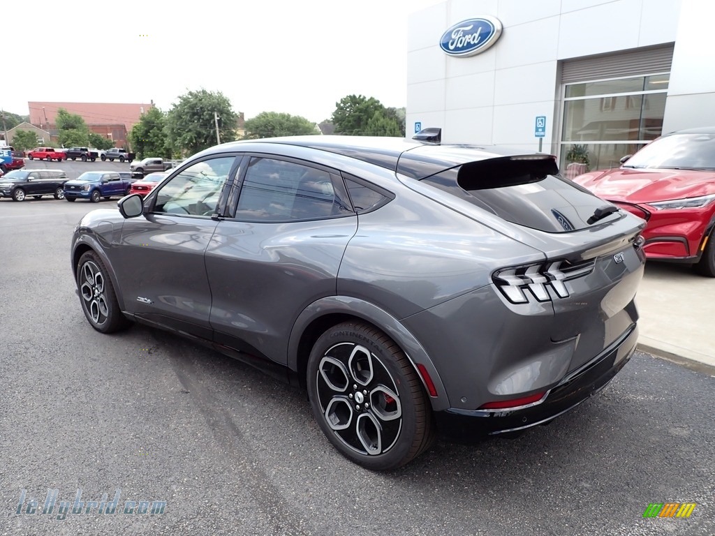 2023 Mustang Mach-E GT eAWD - Carbonized Gray Metallic / Black Onyx/Copper photo #3