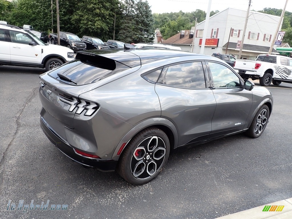 2023 Mustang Mach-E GT eAWD - Carbonized Gray Metallic / Black Onyx/Copper photo #5