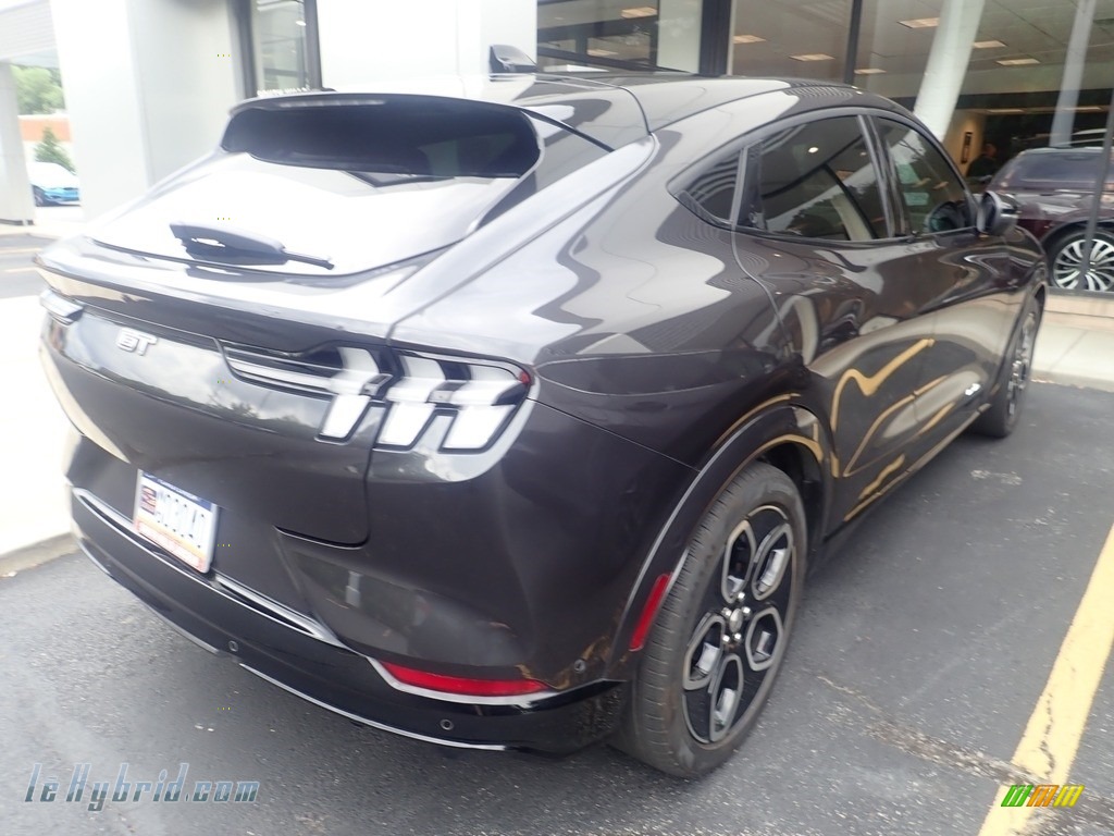 2022 Mustang Mach-E GT eAWD - Dark Matter Gray Metallic / Black Onyx/Copper photo #4
