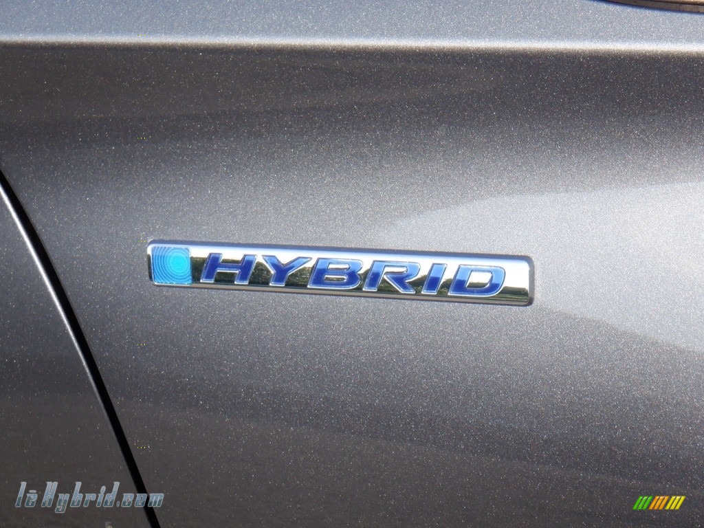 2019 Accord EX-L Hybrid Sedan - Modern Steel Metallic / Black photo #2