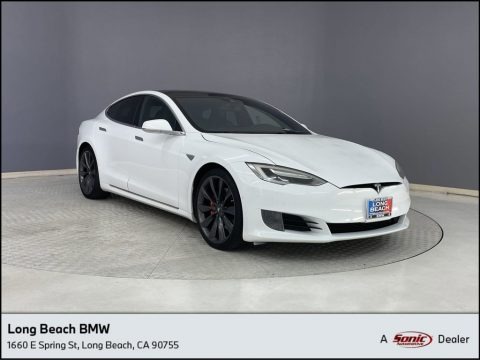 Solid White 2016 Tesla Model S 60D