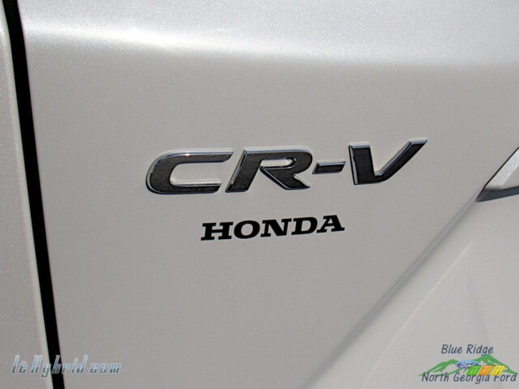 2021 CR-V Touring AWD Hybrid - Platinum White Pearl / Ivory photo #32