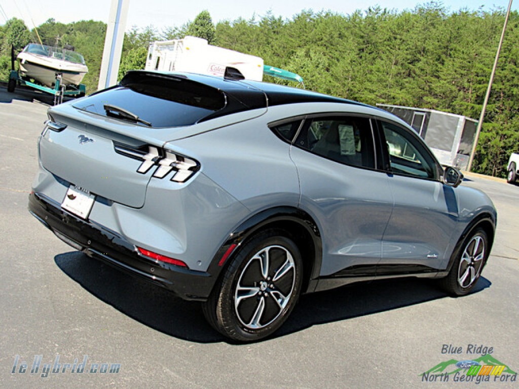 2023 Mustang Mach-E Premium - Vapor Blue Metallic / Light Space Gray photo #26