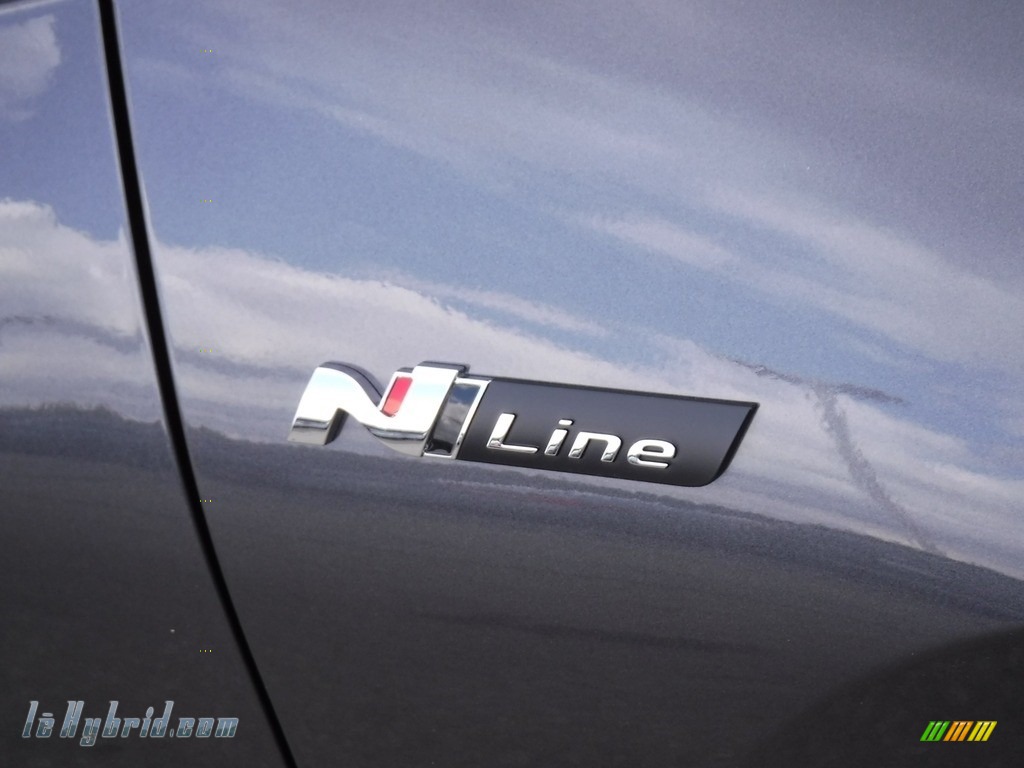 2024 Tucson N-Line Hybrid AWD - Titan Gray / Black photo #3