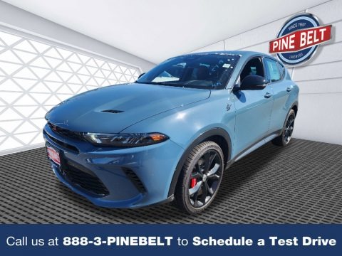 Blue Steele 2024 Dodge Hornet R/T Track Pack/Blacktop AWD Hybrid