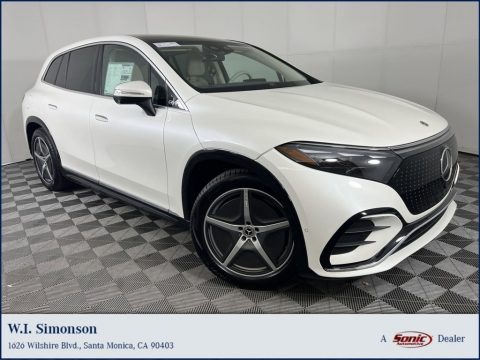 Diamond White 2023 Mercedes-Benz EQS 450+ 4Matic SUV