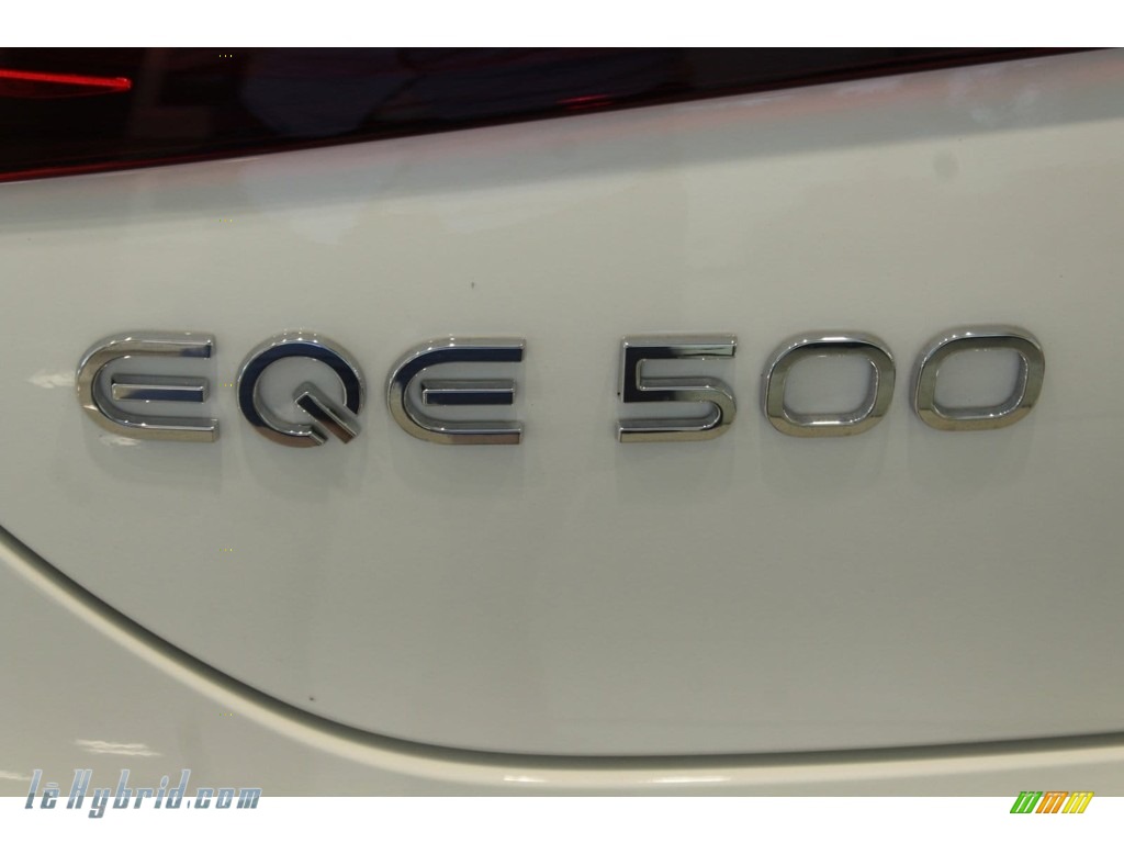 2023 EQE 500+ 4Matic Sedan - Polar White / Black/Space Gray photo #9