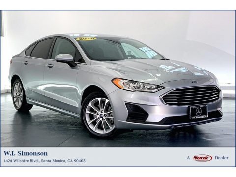 Iconic Silver 2020 Ford Fusion Hybrid SE