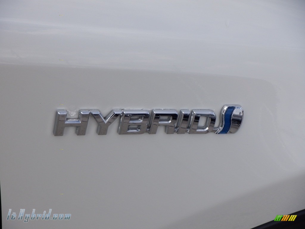 2016 RAV4 Limited Hybrid AWD - Blizzard Pearl / Nutmeg photo #9