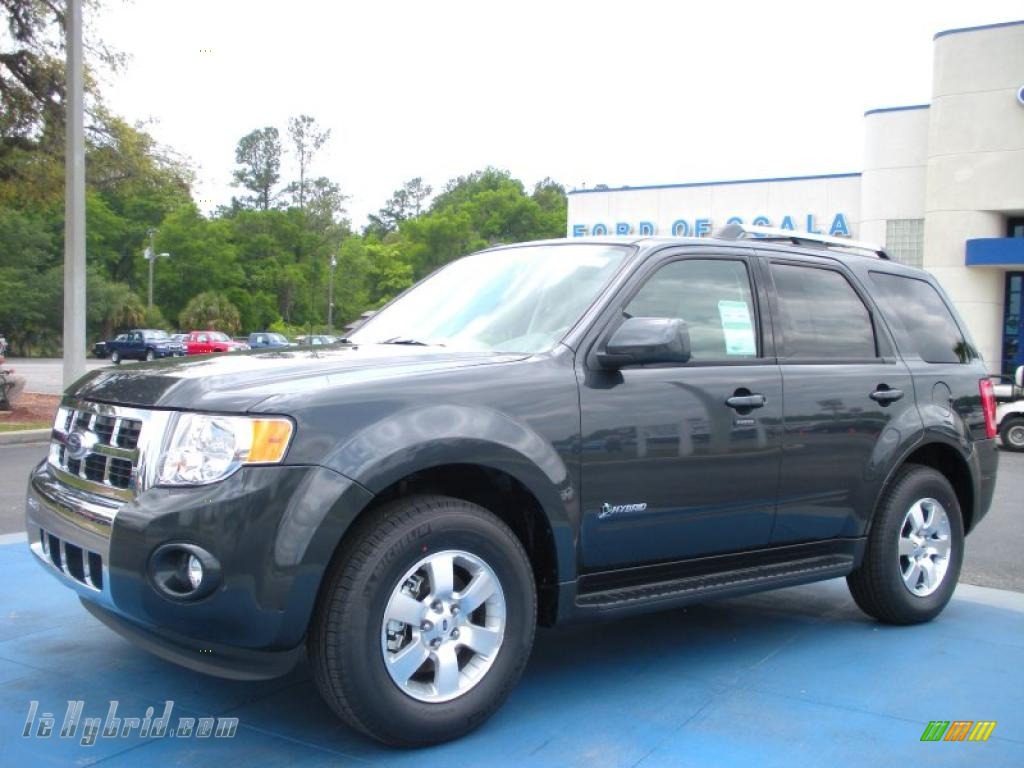 2010 Ford Escape Hybrid Limited In Black Pearl Slate Metallic