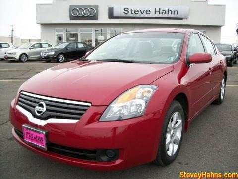 Nissan Altima Coupe Red. Got my nisaan altima coupe in