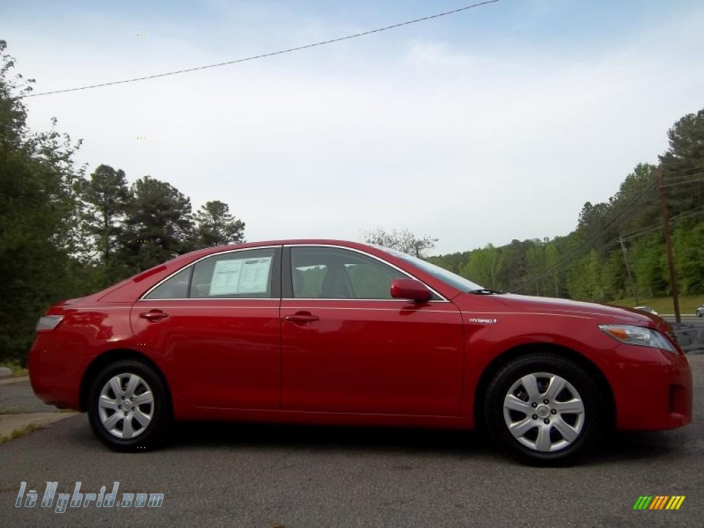 red toyota camry 2010 #5