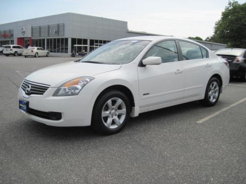 Winter Frost Pearl 2009 Nissan Altima Hybrid Winter Frost Pearl 2009 Nissan Altima Hybrid