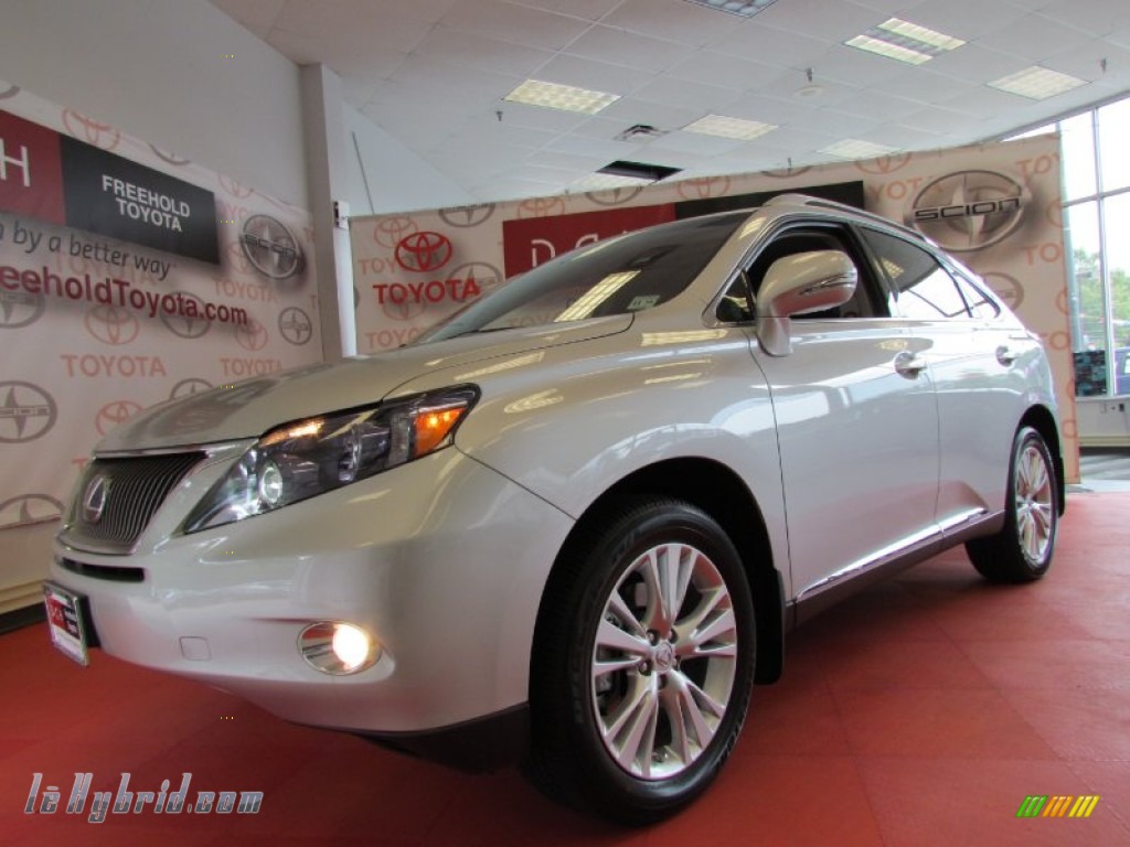 2010 Lexus RX 450h AWD Hybrid in Tungsten Silver Pearl ...
