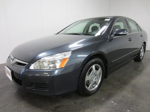 Graphite Pearl 2007 Honda Accord Hybrid Sedan Graphite Pearl 2007 Honda Accord Hybrid Sedan