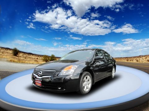 Super Black 2009 Nissan Altima Hybrid