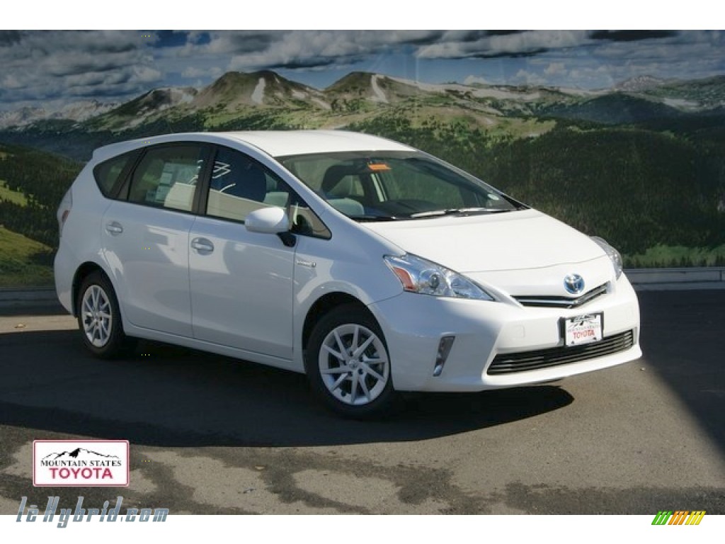 Blizzard White Prius