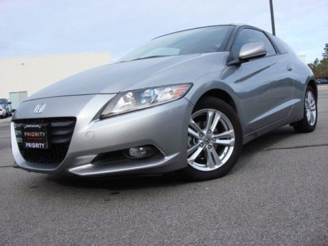 Storm Silver Metallic 2011 Honda CR-Z EX Navigation Sport Hybrid