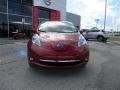 Nissan LEAF SL Cayenne Red photo #2