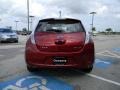 Nissan LEAF SL Cayenne Red photo #5