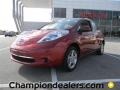 Nissan LEAF SV Cayenne Red photo #1