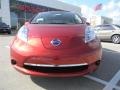Nissan LEAF SV Cayenne Red photo #2