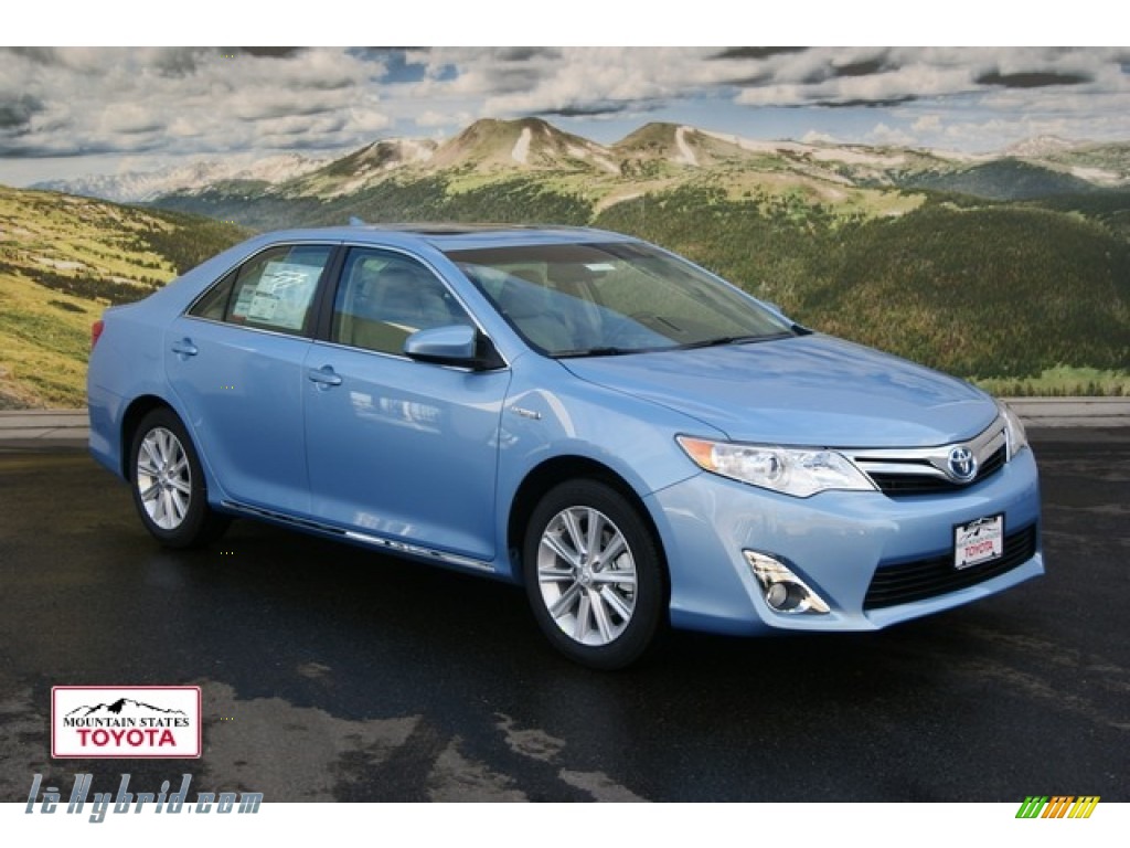 Blue Toyota Camry