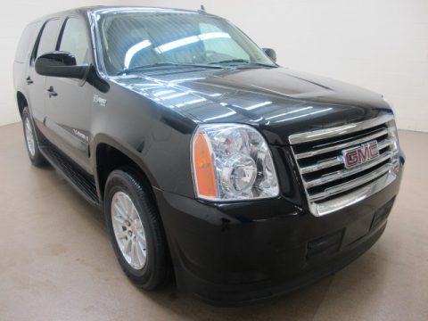 Onyx Black 2009 GMC Yukon Hybrid