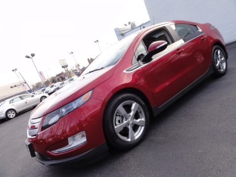 Crystal Red Tintcoat 2012 Chevrolet Volt Hatchback Crystal Red Tintcoat 2012 Chevrolet Volt Hatchback