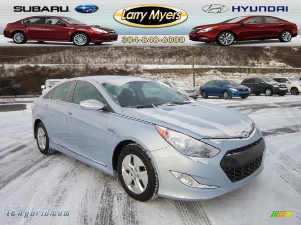 2011 Sonata Hybrid - Blue Sky Metallic / Gray photo #1 2011 Sonata Hybrid - Blue Sky Metallic / Gray photo #1