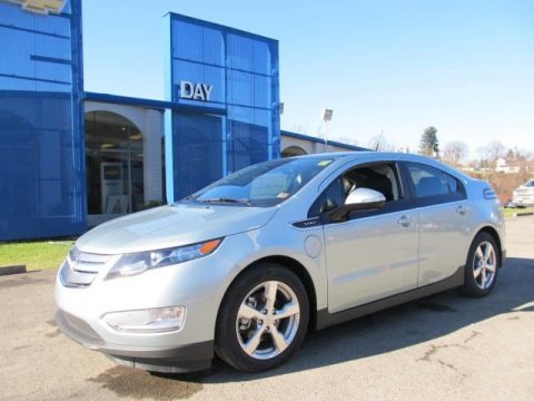 Silver Ice Metallic 2012 Chevrolet Volt Hatchback