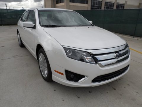 White Platinum Tri-Coat 2012 Ford Fusion Hybrid White Platinum Tri-Coat 2012 Ford Fusion Hybrid