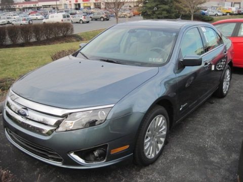 Steel Blue Metallic 2012 Ford Fusion Hybrid Steel Blue Metallic 2012 Ford Fusion Hybrid
