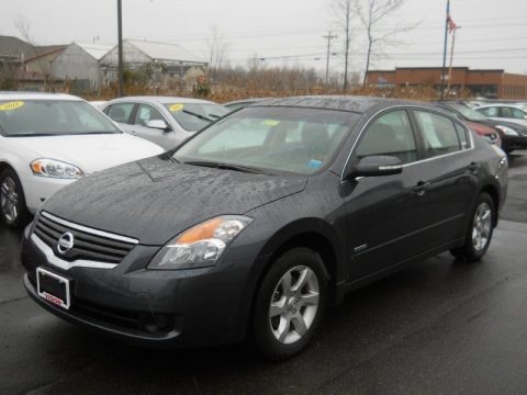 Precision Gray Metallic 2009 Nissan Altima Hybrid
