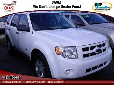 Oxford White 2009 Ford Escape Hybrid Oxford White 2009 Ford Escape Hybrid