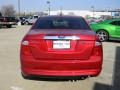 Ford Fusion Hybrid Red Candy Metallic photo #4