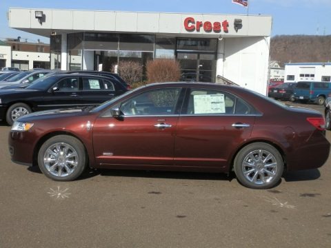 Cinnamon Metallic 2012 Lincoln MKZ Hybrid